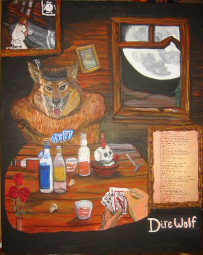tim kelly artist dire wolf what songs look like